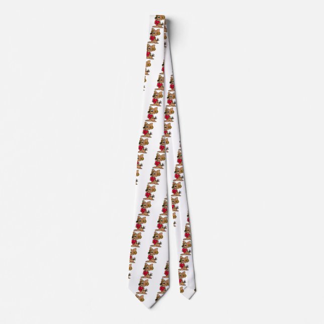 Be Mine Valentine Heart Tie (Front)