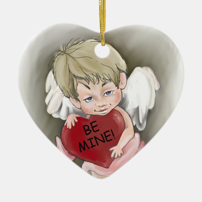 Be Mine Valentine Heat Ornament (Front)