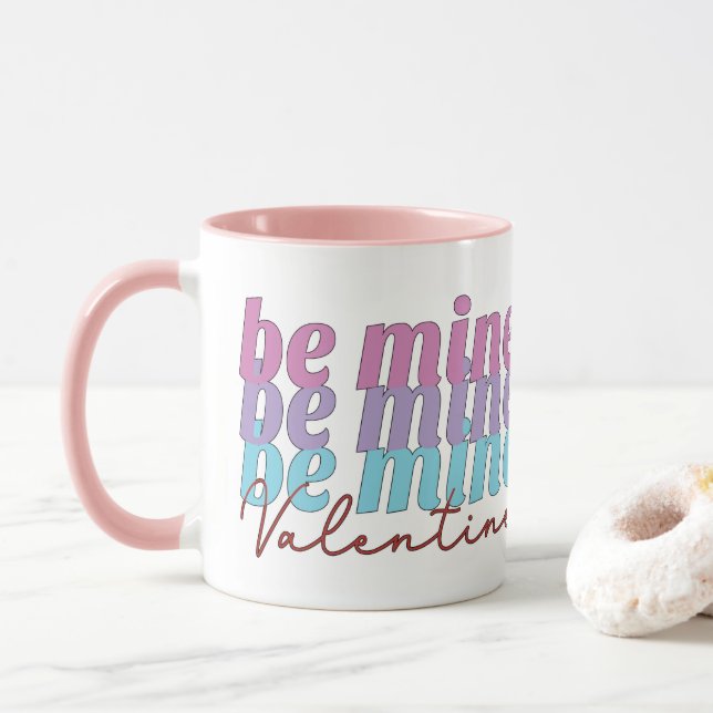 Be Mine Valentine Mug (With Donut)