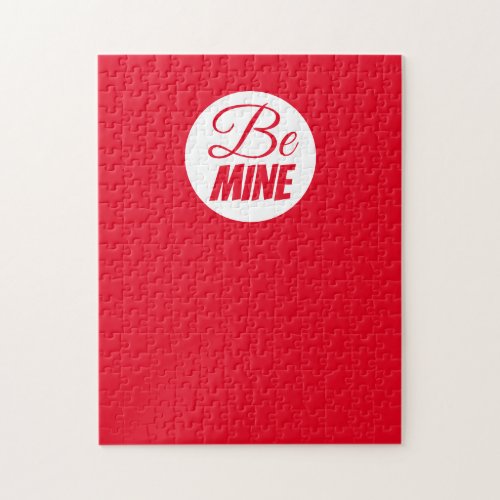 Be Mine Valentine Red Frustrating Jigsaw Puzzle
