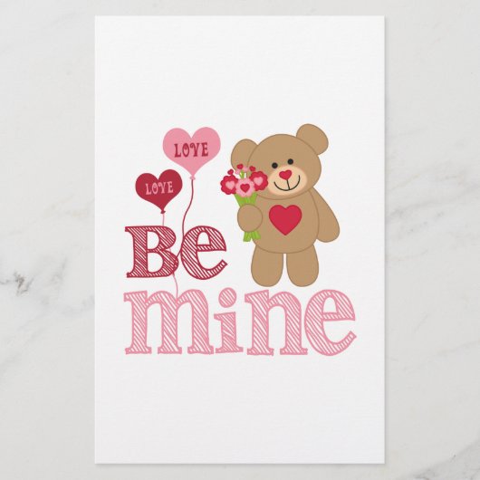Be Mine Valentine Teddy (Front)