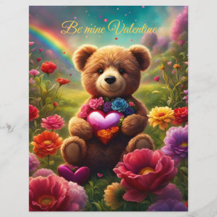 Be mine Valentine Teddy 1