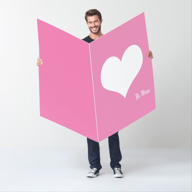 Be Mine - Valentines Day Giant Card (In Situ)