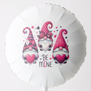 Be Mine Valentines Day Gnomes  Balloon