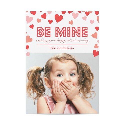 Be Mine _ Valentines Day Photo Card