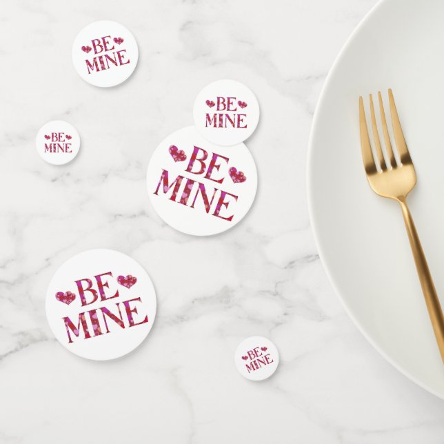 Be Mine Valentine's Day Table Confetti (Group)