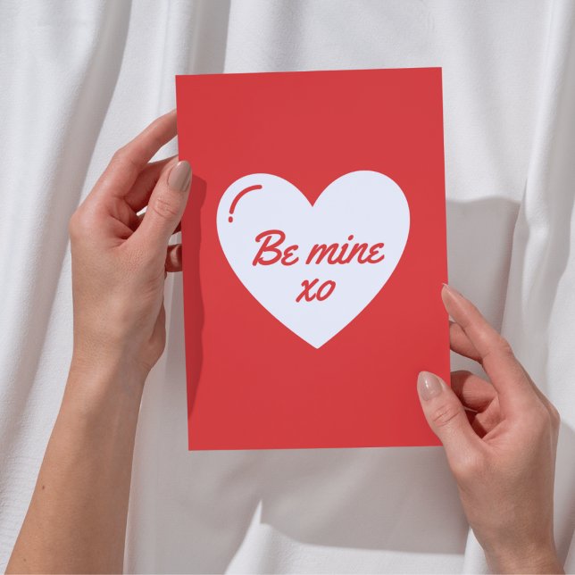 Be Mine Xo Holiday Card (Creator Uploaded)