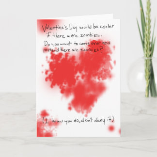 Be Mine, Zombie Valentine Holiday Card