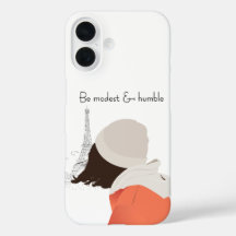 Be modest and humble inspired iPhone / iPad case