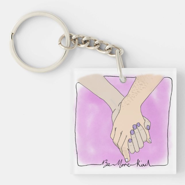 Be more kind key ring (Front)