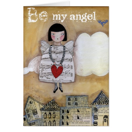 be my angel, card (Front)