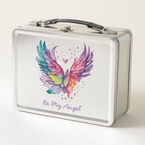 Be My Angel Metal Lunch Box