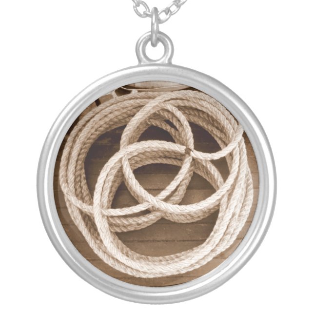 Be My Ballentine Silver Plated Necklace (Front)