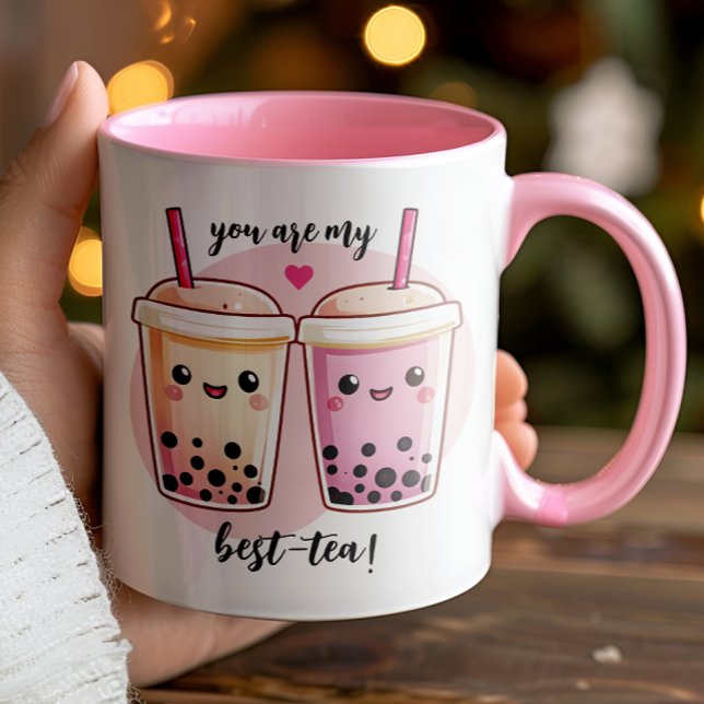 Be My Best-Tea Galentines  Mug (Creator Uploaded)