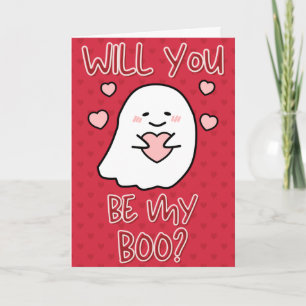 Be My Boo Valentine Card