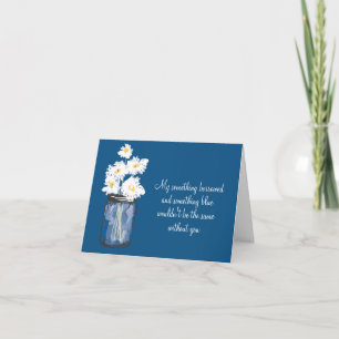 Be My Bridesmad - Mason Jar & Daisies Invitation