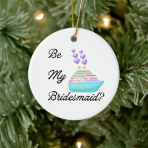 Be My Bridesmaid? Invitation Proposal Cruiseship