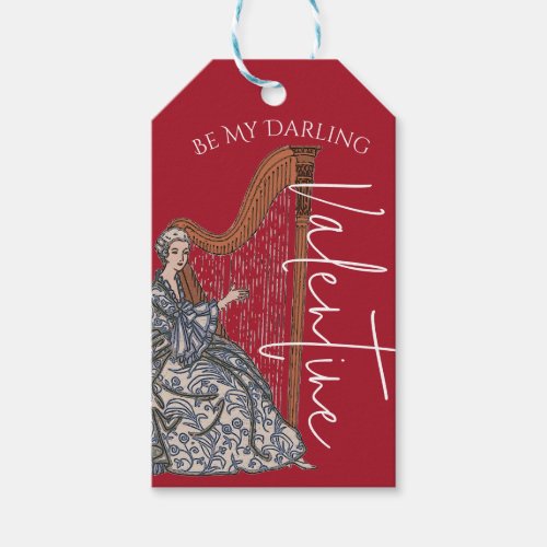 Be My Darling Valentine  Gift Tags