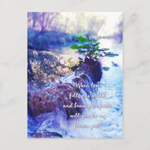 be my flower girl waterhaze invite