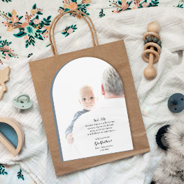 Be My Godfather Proposal Arch Photo Invitation