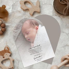Be My Godmother Proposal Dream Photo Invitation