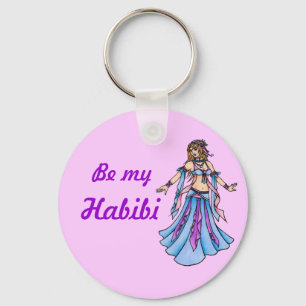 Be my Habibi Belly Dancer Keychain