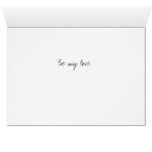 Be My Love Cards (Inside Horizontal (Bottom))