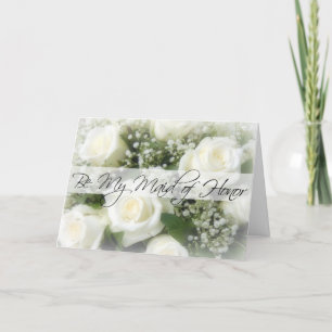 Be My Maid of Honor Invitation