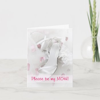 Be My Moh? Invitation by SquirrelHugger at Zazzle