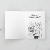 Be My President Holiday Card (Inside)
