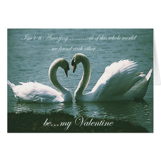 be my valantine cards (Front Horizontal)
