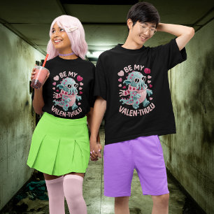 Be My Valen-thulu Cthulhu Valentines Day T-Shirt