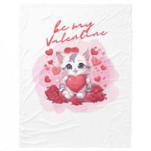 Be my valentine blanket