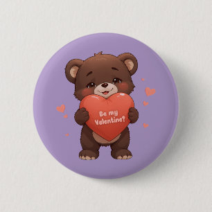 Be my Valentine? Button