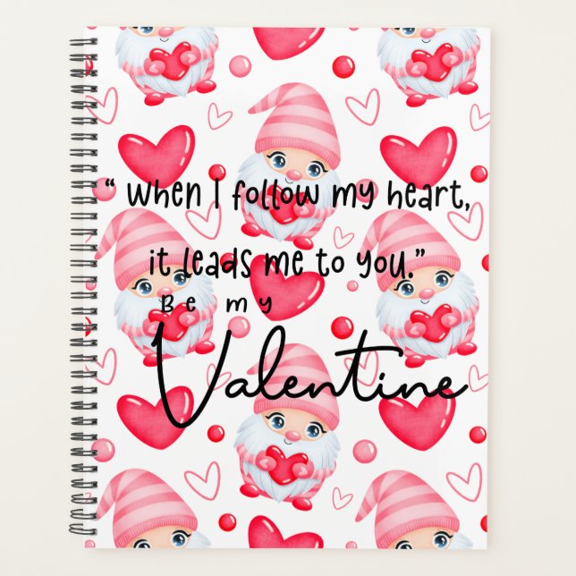 Be My Valentine Calendar Planner (Front)