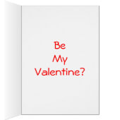 Be my Valentine Card (Inside (Right))