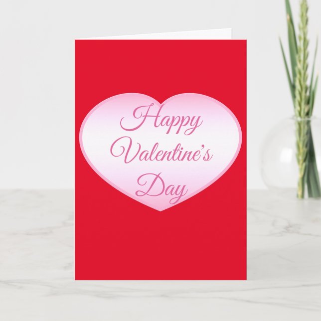 Be My Valentine Card (Front)