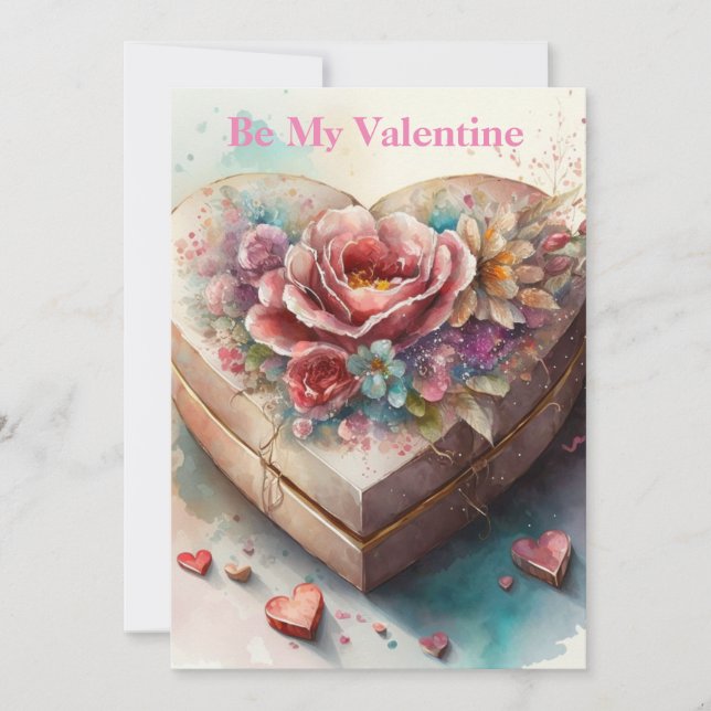 Be My Valentine Card (Front)