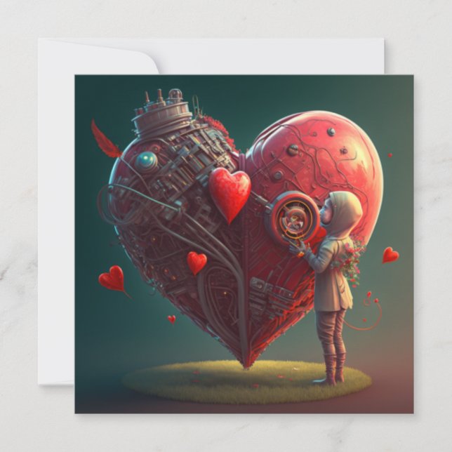 Be my Valentine     Card (Front)
