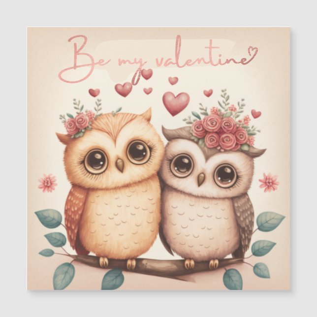 Be my valentine card (Front)