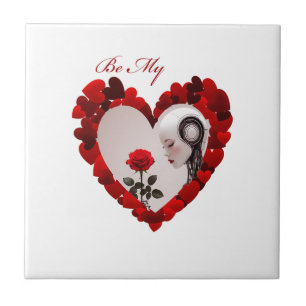 Be My Valentine ❤️ Ceramic Tile