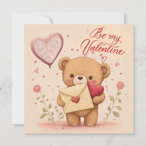 Be my Valentine custom card