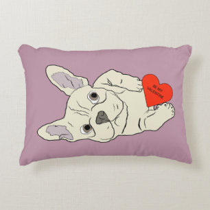 Be my Valentine, dog Accent Pillow