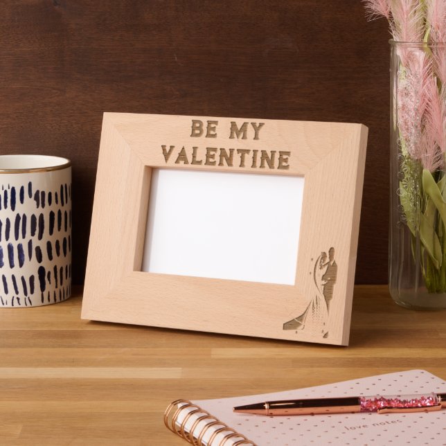 BE MY VALENTINE ENGRAVED FRAMES (Left)