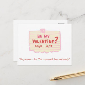 Be My Valentine Funny Card for Couples