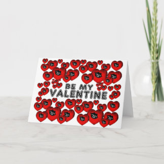 Be My Valentine Holiday Card