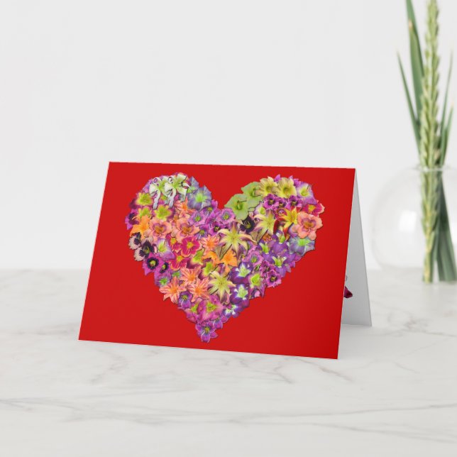 Be My Valentine! Holiday Card (Front)