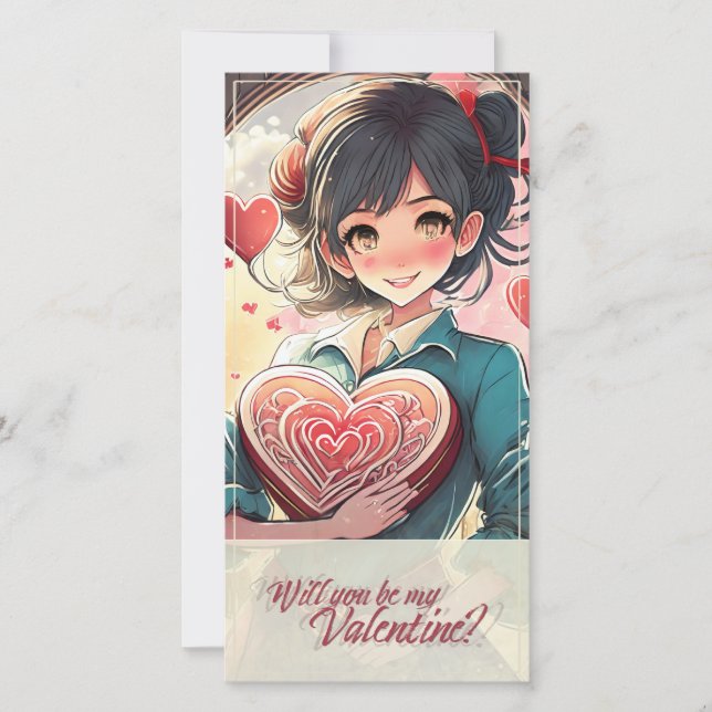 Be My Valentine in Manga Style 31470 (Front)