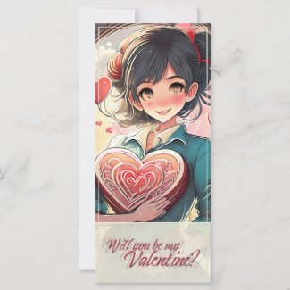 Be My Valentine in Manga Style 31470