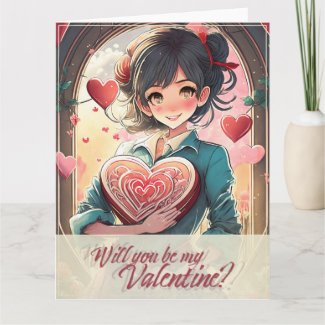 Be My Valentine in Manga Style 31470